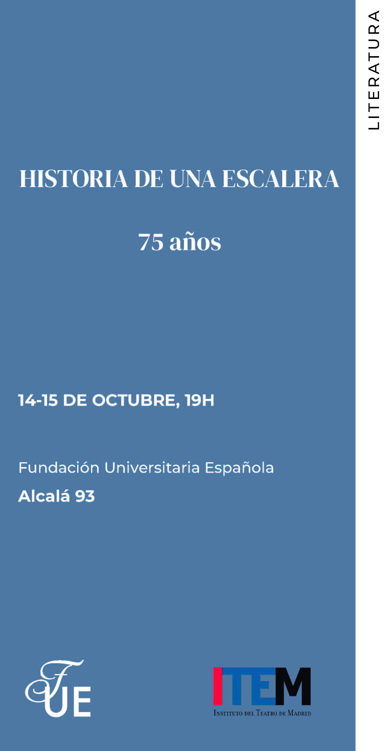 Jornadas sobre Historia de una escalera